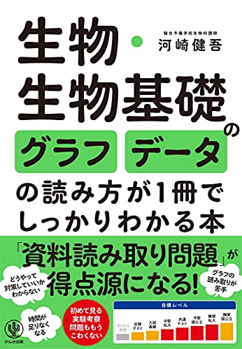 生物・生物基礎のグラフ・データの読み方が1冊でしっかりわかる本の表紙