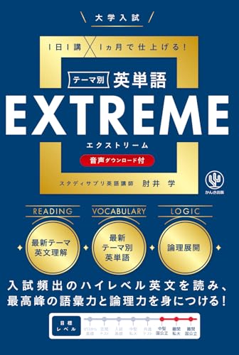テーマ別英単語EXTREMEの表紙