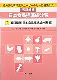 成分表の専門家がユーザーのために編集した五訂増補日本食品標準成分表〈1〉五訂増補日本食品標準成分表編