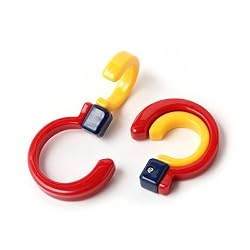 二つのフックがどちらも360度回転するから便利