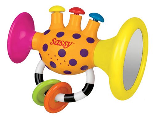 Amazon Sassy チューン トランペット Tysa273 がらがら ラトル おもちゃ