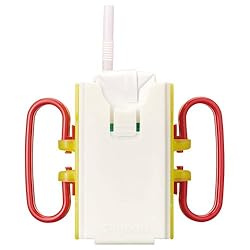 紙パックをつぶさず、こぼさず飲めるホルダーです。