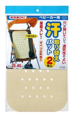 穴が開いていて、通気性の良いパット