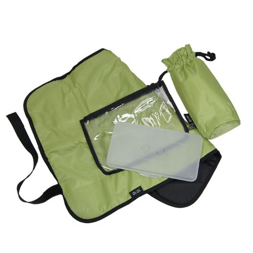 OiOi HOBO マザーズバッグ グレイドット ライムグリーン 6059
