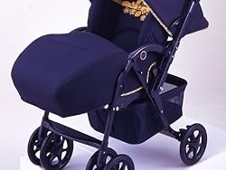 風よけにもなるベビーカー用足カバー。