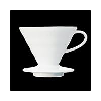 HARIO(ハリオ) V60 透過 コーヒードリッパー 02 セラミック ホワイト VDC-02W