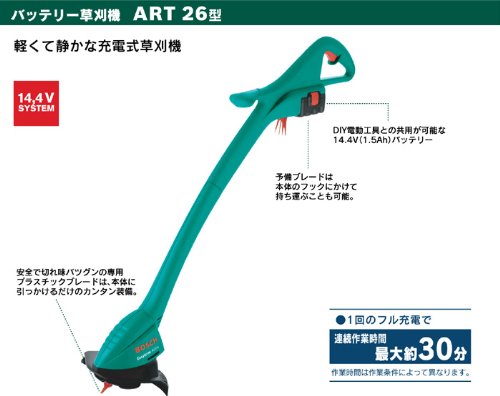 BOSCH バッテリー草刈機 ART26