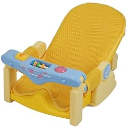 コンパクトにたためる赤ちゃん用バスチェアです。