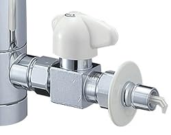 万一のホース外れに備えたオートストップ機能付き