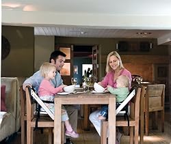 ダイニングチェアに簡単装着