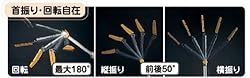 首周り回転自在