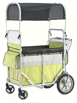 軽い、頑丈な大型ベビーカート。