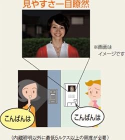 夜の訪問者もカラーで確認