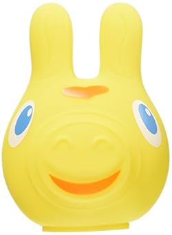 顔を押すとぷーっとかわいい音がする乳児用おもちゃ