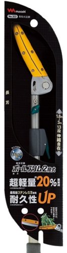 軽量タイプで庭の木のお手入れもラクラク