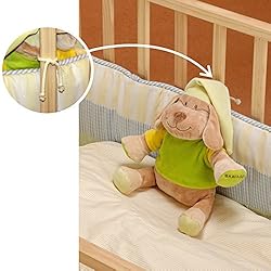 ベッドの柵に結びつけて