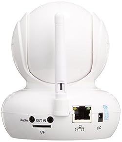 カメラは上下左右に遠隔操作が可能