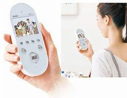 エプロンのポケットにも入るワイヤレス増設親機