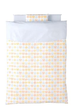 可愛いレトロフラワーのミニ布団セット