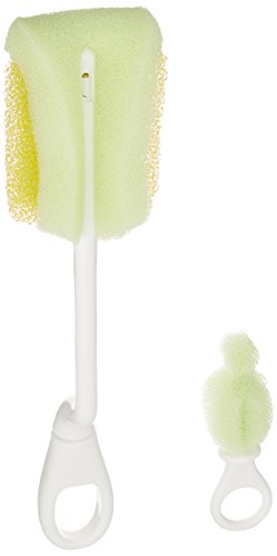 哺乳びんと乳首の洗浄にぴったりの専用ブラシセット。