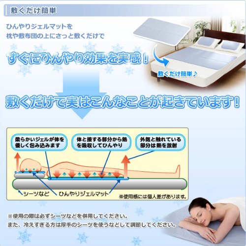 히라카와 서늘한 젤 매트 프리미엄 싱글 (90 × 90)