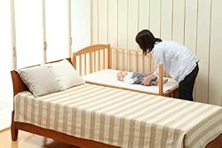 ヤマサキ スリーオープンベッド b-side(ビーサイド)DX/ナチュラル