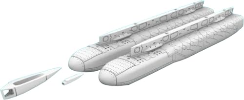 ライズ144モデルズ 1/144 JP233 小爆弾・地雷散布ディスペンサー トーネード用パイロン・FLIR付 プラモデル用パーツ RMA144072