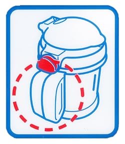 コンパクトにたためる便利な持ち手