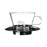 カリタ コーヒードリッパー ウェーブシリーズ 1-2人用 ガラス製 WDG-155 #05045