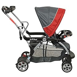 上のお子さんが後ろ向きに座って乗ることができる