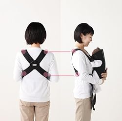 【幅広ベルトで体重を分散】