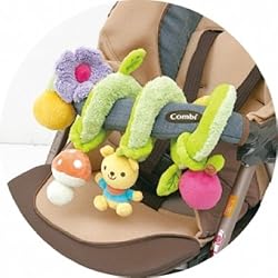 ベビーカーやベビーベッドにも装着可能