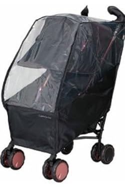 冬は防寒用として使用できるベビーカー用レインカバー