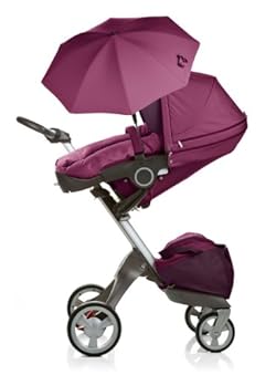 ストッケエクスプローリーに取り付けられるパラソル