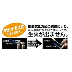瞬間気化方式の採用により、高い安全性を実現