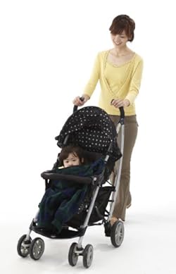 ベビーカーでも赤ちゃんあったか。