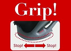 安心を追求した装備 「Grip」