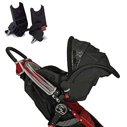 新生児からの使用可。専用アダプターでマキシコシ取付