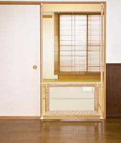 壁がなくても上下ポールで設置可能