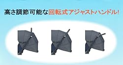 アジャストハンドル＆ハローウィンドウ付き大型幌