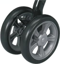 快適な乗り心地の「大型車輪+ソフトサスペンション」