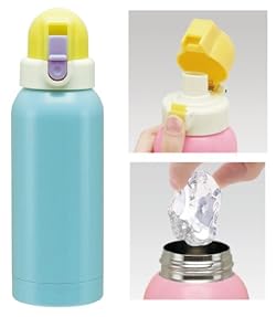 ミルク用のお湯の携帯に役立つステンレスボトル