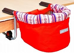 ワンタッチでテーブルにしっかりロック。