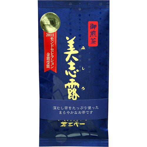 茶三代一 深むし上煎茶 美志露 90g