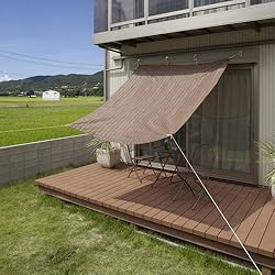夏の暑い日ざしを防ぐ
