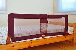 大人用のベッドからお子様の転倒を防ぐ。