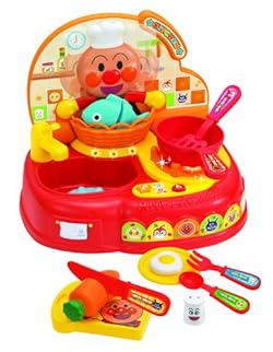 たのしい動きと音がいっぱいのアンパンマンキッチン!