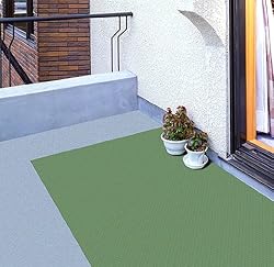 ベランダやテラスの温度上昇を防ぐマット