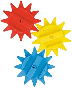 くるくる回るギアパーツが6個入り