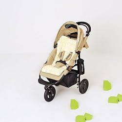 厚みのある贅沢マットで、ベビーカーをコーディネート